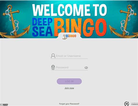 Deep sea bingo casino login
